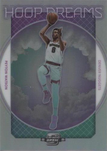 2022-23 Panini Contenders Optic - Peyton Watson #9