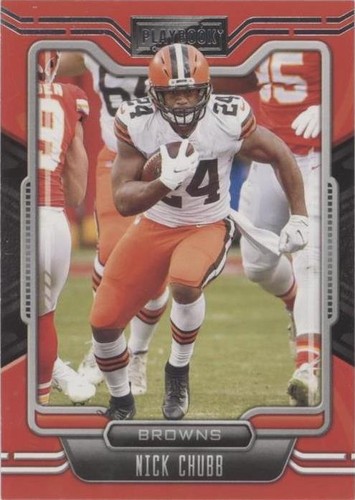 2021 Panini Playbook Nick Chubb #21