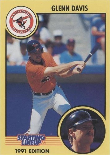 1991 Starting Lineup Cards - Glenn Davis #37