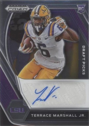 2021 Panini Prizm Draft Picks Terrace Marshall Jr. #DPA-TMJ