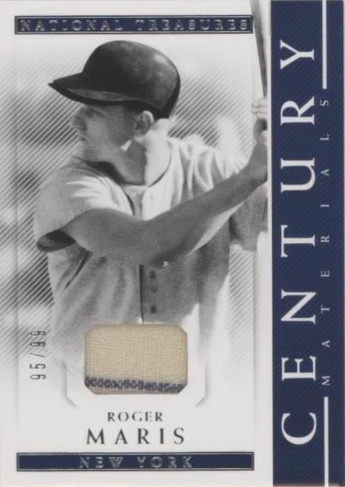 Panini National Treasures 2018 - Roger Maris #CE-RM