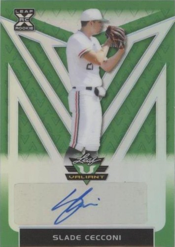 2020 Leaf Valiant - Slade Cecconi #BA-SC2