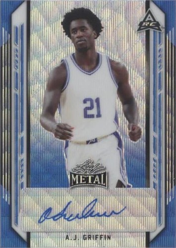 2021-22 Leaf Metal - AJ Griffin #BA-AJG