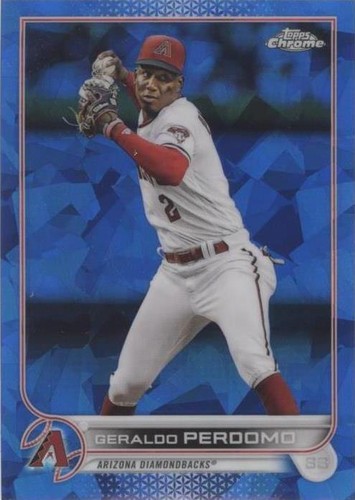 2022 Topps Chrome Update Series Sapphire Edition - Geraldo Perdomo #US316