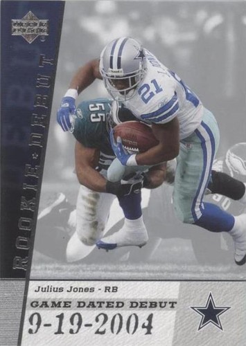 2006 Upper Deck Rookie Debut Julius Jones #GDD-JJ