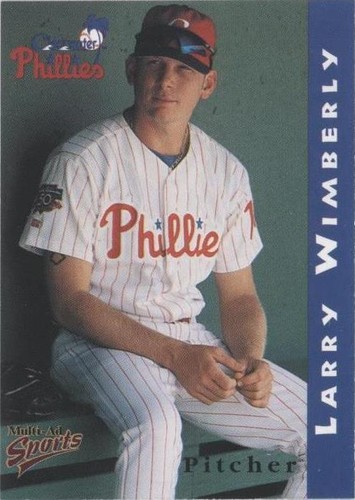 1998 Multi-Ad Sports Clearwater Phillies - Larry Wimberly #25
