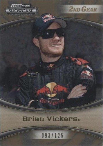 2009 Press Pass Showcase - Brian Vickers #12