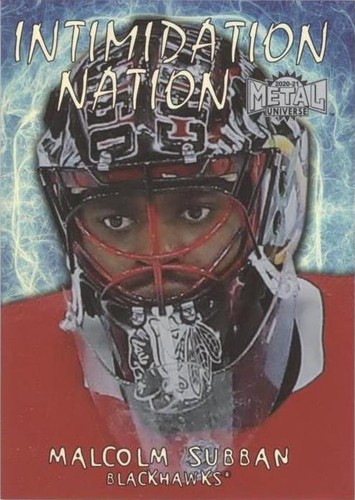 2020-21 Skybox Metal Universe - Malcolm Subban #IN-21