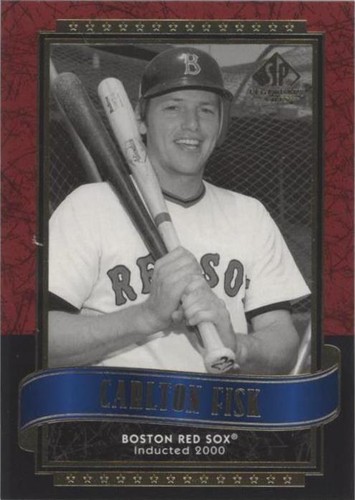 2003 SP Legendary Cuts - Carlton Fisk #21