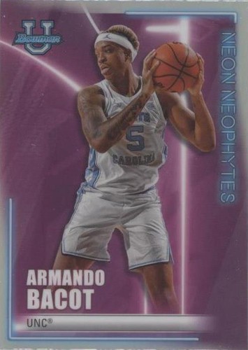 2022-23 Bowman University Best - Armando Bacot #NN-18