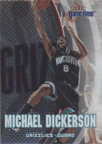 2000-01 Fleer Game Time - Michael Dickerson #33
