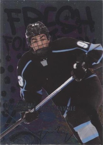 2021 Skybox Metal Universe Champions - Matthew Savoie #FF13