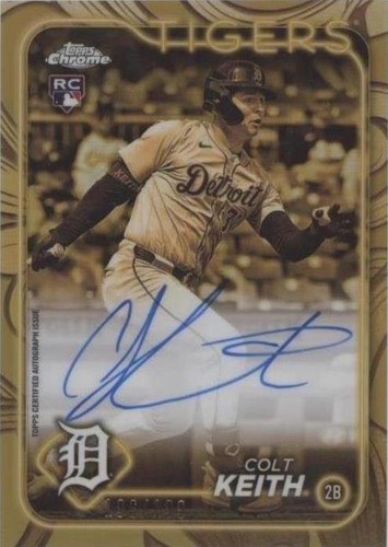 2024 Topps Gilded Collection - Colt Keith #GOLD-CK