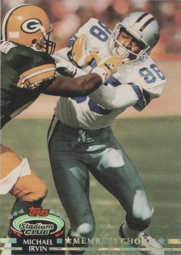 1992 Topps Stadium Club Michael Irvin #299