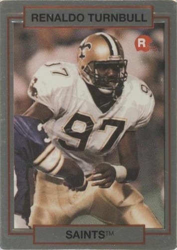 1990 Action Packed Rookie Update Renaldo Turnbull #64