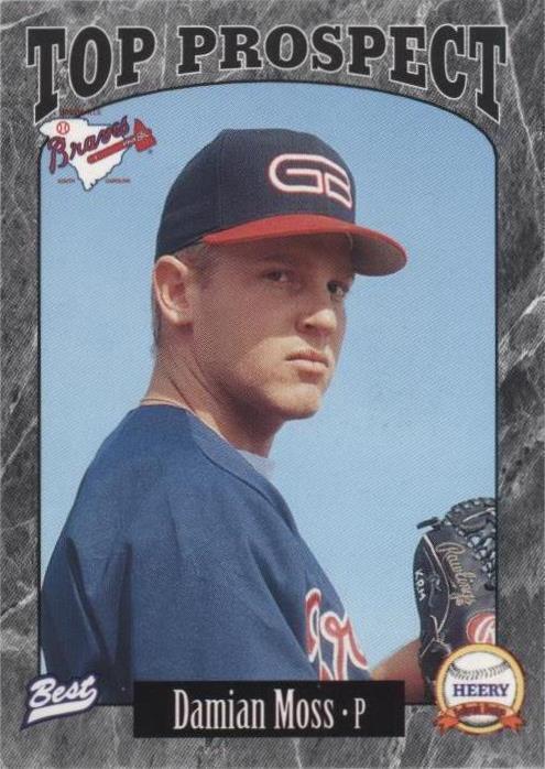 1997 Best Southern League Top Prospects - Damian Moss #12