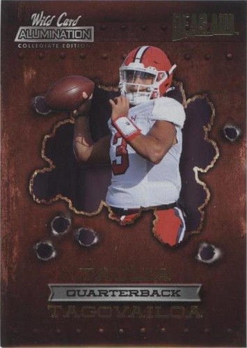 2021 Wild Card Alumination NIL Collegiate Edition Taulia Tagovailoa #ANDA-23