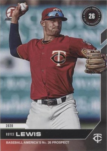 2020 Bowman Next Topps Now Baseball America's Top 100 Prospects - Royce Lewis #T50