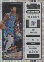 2022-23 Panini Contenders - Tre Mann #81