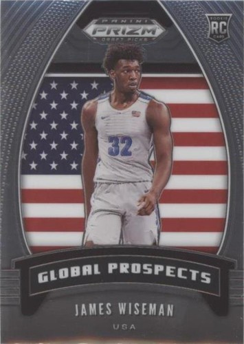 James Wiseman 20/21 Panini Prizm Draft Picks Crusade Silver