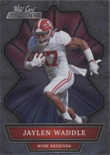 2021 Wild Card Alumination Jaylen Waddle #ABC-12
