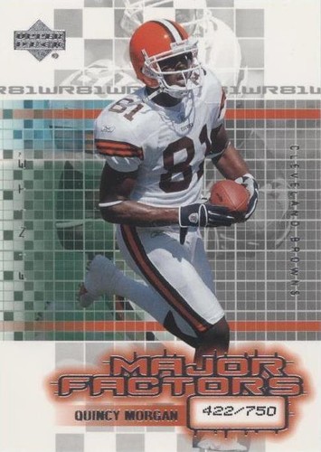 2003 Upper Deck Finite Quincy Morgan #142