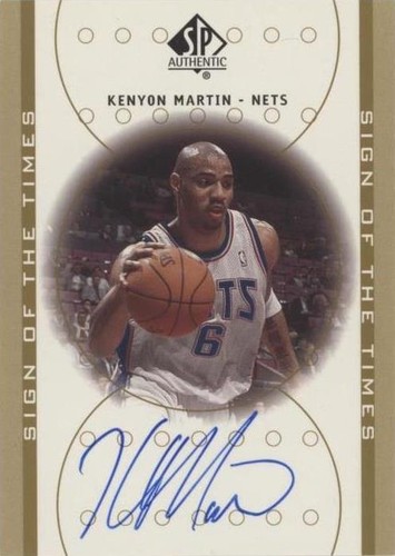 2000-01 SP Authentic - Kenyon Martin #KM