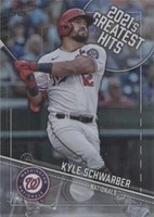 2022 Topps Series 1 - Kyle Schwarber #21GH-18