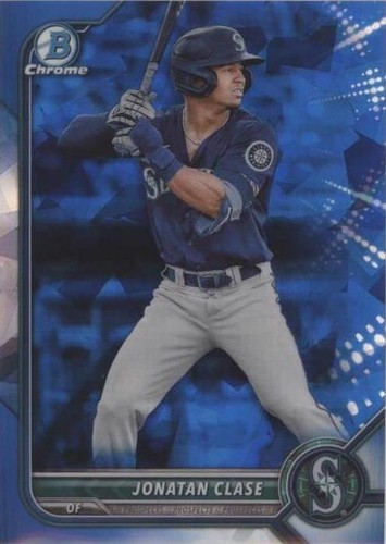 2022 Bowman Chrome Draft Sapphire Edition - Jonatan Clase #BDC-30