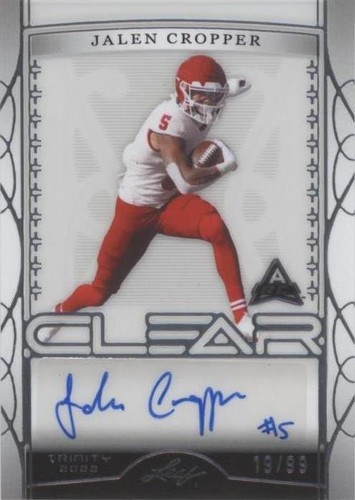 2022 Leaf Trinity Jalen Cropper #CA-JC1