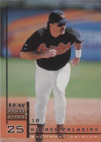 1998 Leaf Rookies & Stars - Rafael Palmeiro #56