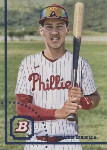 2022 Bowman Heritage - William Bergolla #BHP-113
