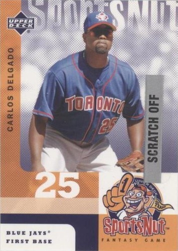2003 Upper Deck MVP - Carlos Delgado #SN59