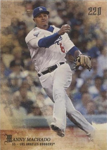 2018 Topps X Bryce Harper 220 Second to None - Manny Machado #4