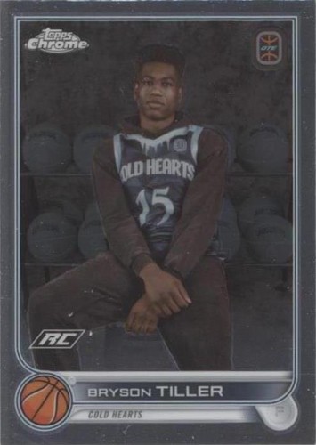 2022-23 Topps Chrome OTE Overtime Elite - Bryson Tiller #81
