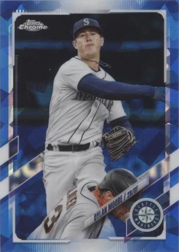 2021 Topps Chrome Update Series Sapphire Edition - Dylan Moore #US228