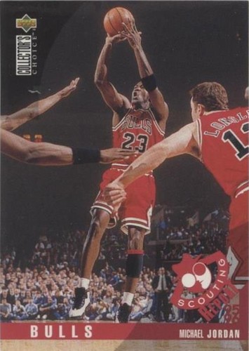 1995-96 Upper Deck Collector's Choice International Portuguese II - Michael Jordan #114