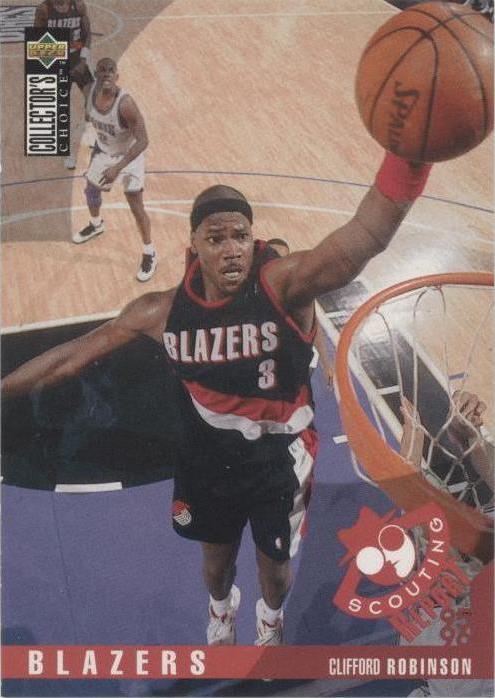 1995-96 Upper Deck Collector's Choice - Clifford Robinson #342