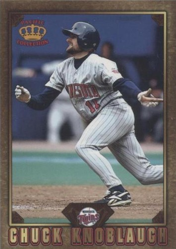 1997 Pacific Crown Collection Prism - Chuck Knoblauch #GD-62