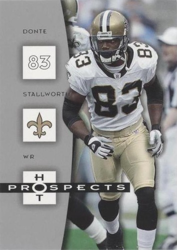 2006 Fleer Hot Prospects Donte Stallworth #61