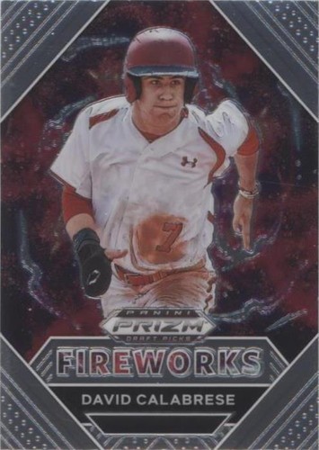 2020 Panini Prizm Draft Picks - David Calabrese #PDP183