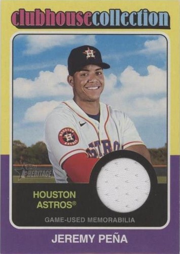 2024 Topps Heritage - Jeremy Pena #CCR-RJPE