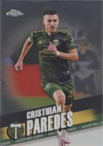 2022 Topps Chrome MLS Cristhian Paredes #97