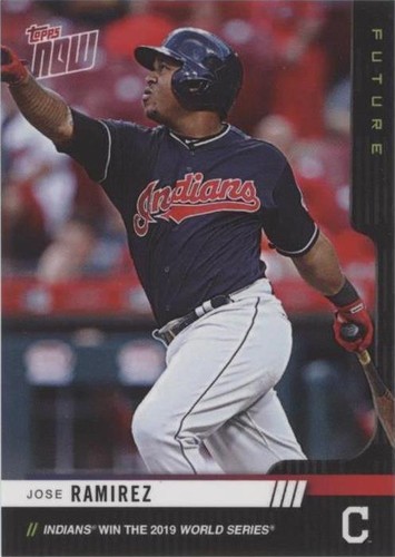 2019 Topps Now - Jose Ramirez #23