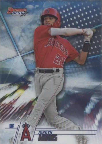 Jordyn Adams AUTO RC Rookie 2018 Bowman's Best | eBay