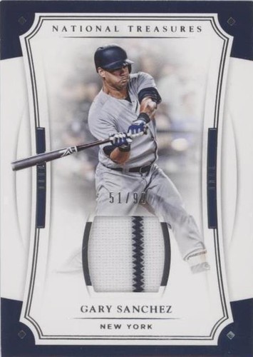 2017 Panini National Treasures - Gary Sanchez #102