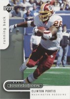 2005 Upper Deck NFL Foundations Clinton Portis #98