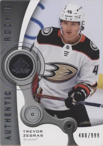 2021-22 Upper Deck SP Game Used - Trevor Zegras #R-25
