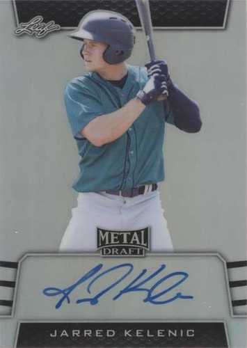 2019 Leaf Metal Draft - Jarred Kelenic #BA-JK1