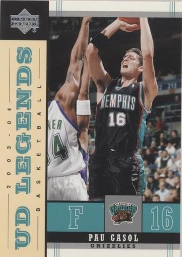 2003-04 Upper Deck UD Legends - Pau Gasol #39